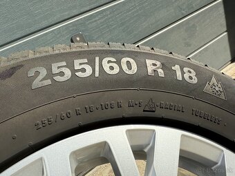 5x112 R18 original VW Touareg 3 CASCADE zimné pneu - 12