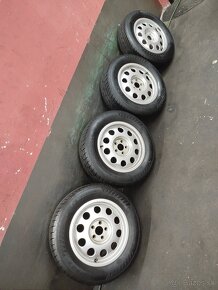 Predám tieto al.disky 5x100 R15 195/65 R15 6mm zimné - 12