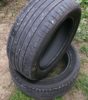 Predám letné pneumatiky Dunlop 215/55 R16,cena cena 17€/ks - 12