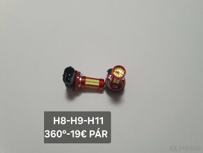 LED H15, H7 aj ine, Adaptery H7, Diagnost. Zariadenia - 12