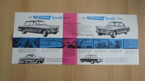 Prospekty Rover, Triumph, TVR, Lotus - od 50. let. - 12