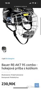 Hokejova Prilba Bauer Reakt 95 - 12