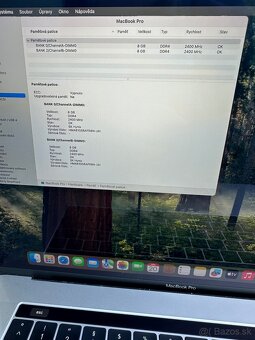 MacBook Pro 15” 2018, 512Gb SSD, i7, 13Cyklů baterie - 12