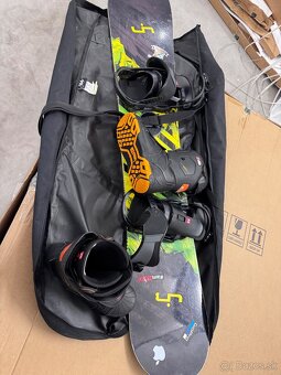 Snowboard komplet, Libtech 159 ,Head 43,5 -44,5, Burton - 12