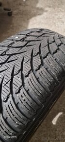 Predám zimný komplet Toyota 5x114,3 pneu Nokian 225/65/R17 - 12