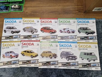 Škoda Kaleidoskop slávnych vozov 80 ks auticok - 12