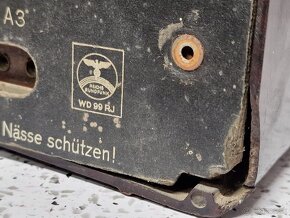 WW2 / WEHRMACHT RADIO / AEG VE301 DYN - 12