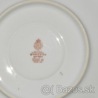 Nádherná bylinková porcelánová sada - čajník + dvojset + - 12