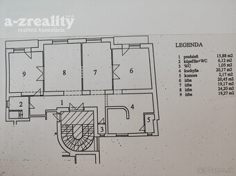 Na prenájom 4 izbový byt v centre mesta Nové Zámky - 12