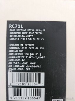 Rog Ally Z1 Extreme 500e ( mozna vymena ) - 12