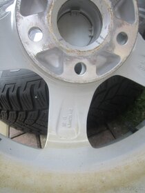 16" AL disky Dezent rozteč 112 so zimnimy pneu 215/60R16 - 12