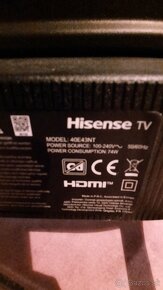 Televízor Hisense čisto Nový 102cm - 12