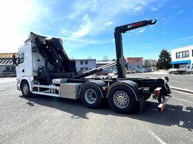 Scania G490, rv 2015, 6x2, hákový nosič, Hiab 244-5 +DO - 12