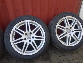 Elektrony Audi 5x112 R17 + 215/50R17 letne - 12