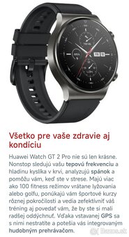 Hodinky Smart watch Huawei gt 2 pro - 12