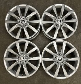 Nepoužité hliníkové disky 5x112 R17 VW Dijon - Golf VII - 12