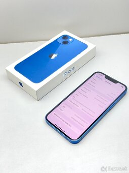 iPhone 13 BLUE ORIGINÁL STAV - 12