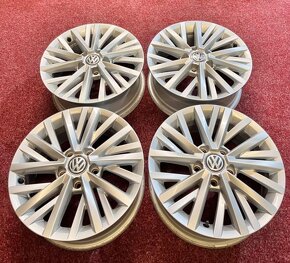 5x112 R16 originál alu disky Volkswagen T-Roc - TOP STAV - 12