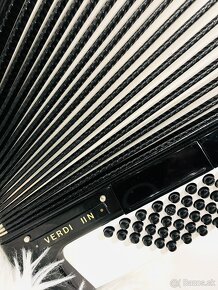 Predám akordeón Hohner Verdi II N 96 basový Top stav - 12