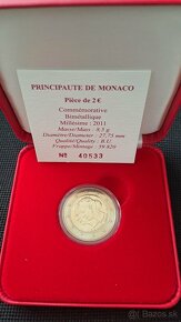 2€ Monako - celá séria - 12