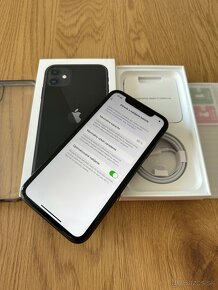 iPhone 11 128 gb black v záruke + komplet príslušenstvo - 12