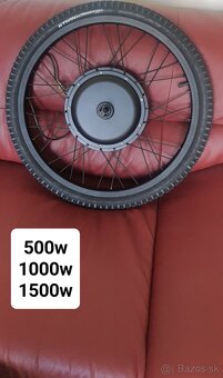 Konverzná sada na bicykel bafang 750w / 1000w - 12