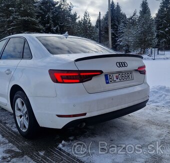 AUDI A4 S4 RS4 B9 spoiler kridlo lipko na hranu kufra - 12