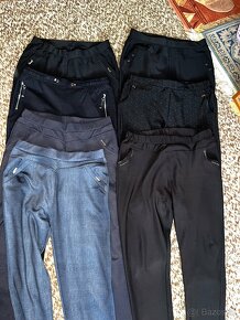 XL/XXL leginy, leginove nohavice, nohavice, asi 30ks NOVE - 12