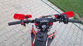 Pitbike MiniRocket Dorado DK90 12/10 Automat, el startér. - 12