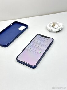 iPhone 12 MINI 128GB BLUE ORIGINÁL STAV - 12