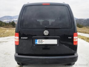 Volkswagen Caddy Life 1,6 TDi 75kw r.v.2011-186600km - 12