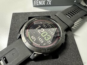 Garmin Fenix 7X Sapphire Solar Carbon Gray DLC Titanium - 12