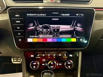 Škoda SUPERB 2.0 TDi SPORTLINE MATRIX VIRTUAL KAMERA TAŽNÉ - 12