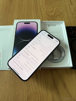 iPhone 14 Pro 256 gb Deep Purple - komplet príslušenstvo - 12