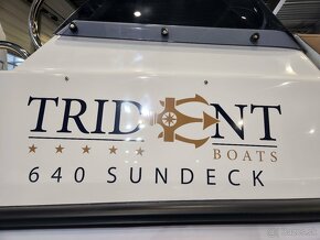 NOVÝ Trident 640 SUNDECK, Kajutová Loď -TRIDENT BOATS - 12