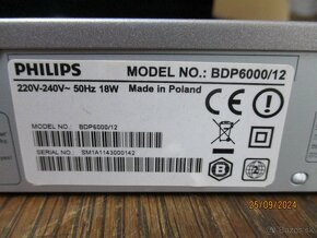 PHILIPS BDP-6000/12 BLU-RAY dvd - 12