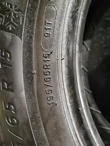 195/65 R15 Michelin zimné pneumatiky - 12