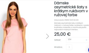 Elastické svetloružové minišaty zn.PeeKaBoo, M/LXL - 12