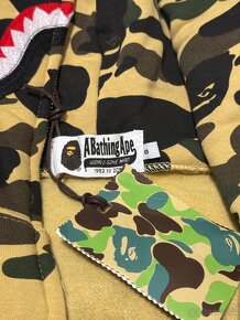 Bape Shark Hoodie Mikina Žltá - 12