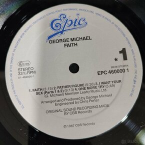 LP George Michael FAITH 1987 - 12