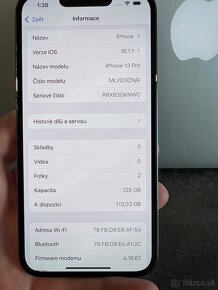 Apple IPhone 13pro 128 GB modrý - 12