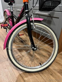 BTWIN ORIGINAL 500 20" HYBRID BIKE - PINK - 12