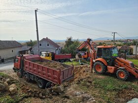 Zemné a výkopové práce, odvoz, dovoz štrko pieskov - 12