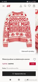 Pletený pulóver so žakárovým vzorom

 H&M - 12