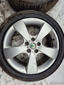 Predám elektróny 5x112r17 originál Škoda VW GROUP - 12