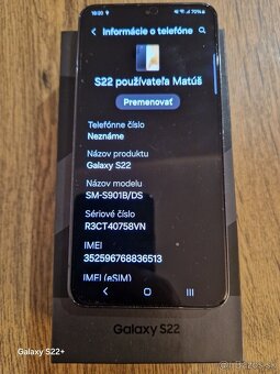 Samsung Galaxy S22 8/256GB - 12