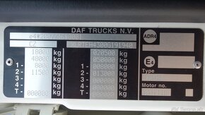 Prodám DAF XF 480 FT SSC EURO 6 - 12