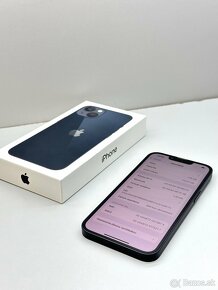 iPhone 13 128GB MIDNIGHT ORIGINÁL STAV - 12