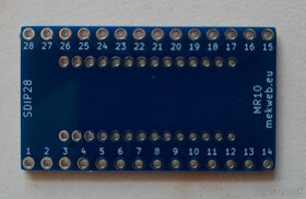 Adaptery pre integrovane obvody SDIP, TSSOP - DIP (hobby) - 12