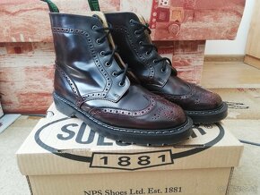 SOLOVAIR MADE IN ENGLAND Brogue boots - 12